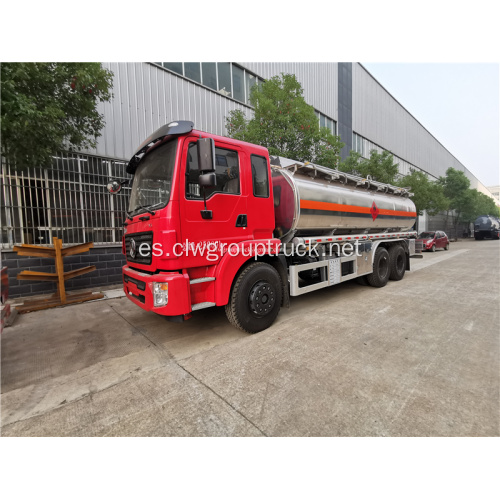 Camión tanque de aceite de acero inoxidable de aleación de aluminio Dongfeng